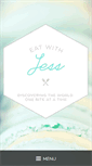 Mobile Screenshot of eatwithjess.com
